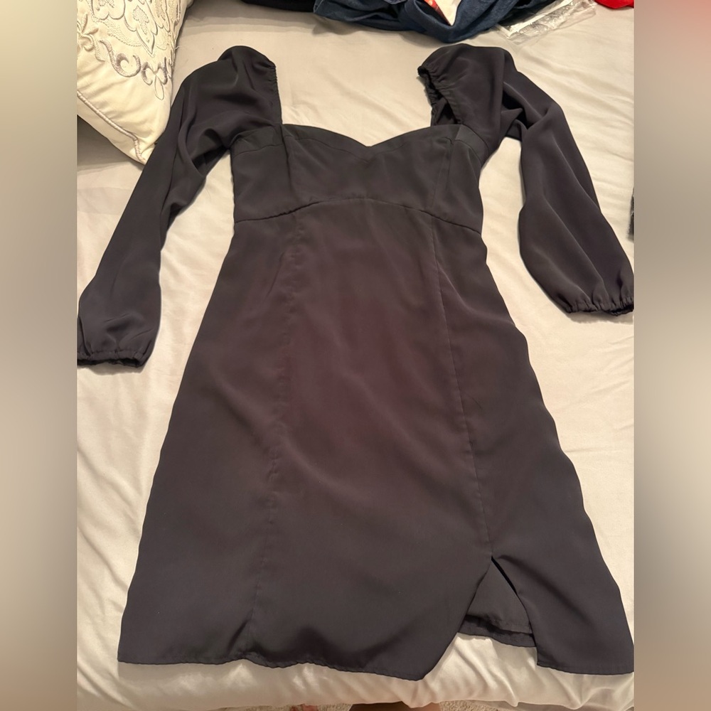 Abercrombie & Fitch Black Dress Sweetheart neckline